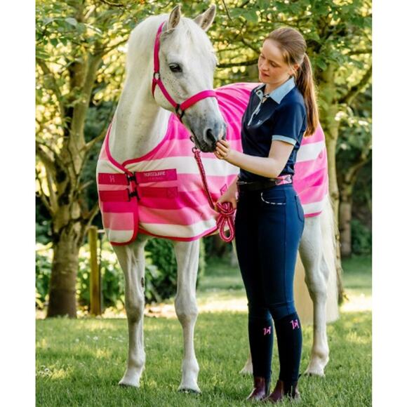 Horseware Witney Pink Newmarket Fleece Cooler Size 84 inch. New - Picture 9 of 9